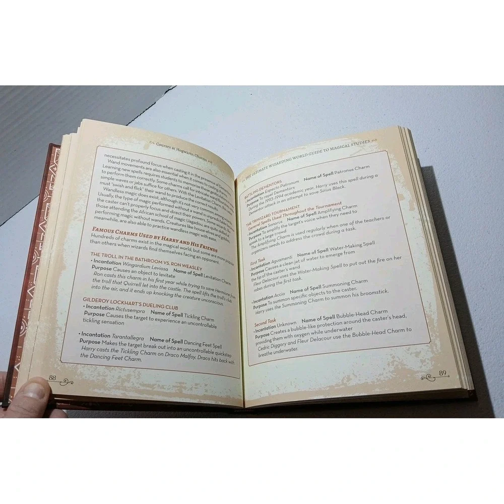 Bundle-HARRY POTTER Bestiary -Ultimate Wizarding World Guide Magical Studies#B51